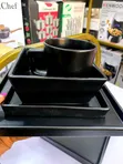16 Pcs Unbreakable Square Dinner Set - AbsorbaStone - 3