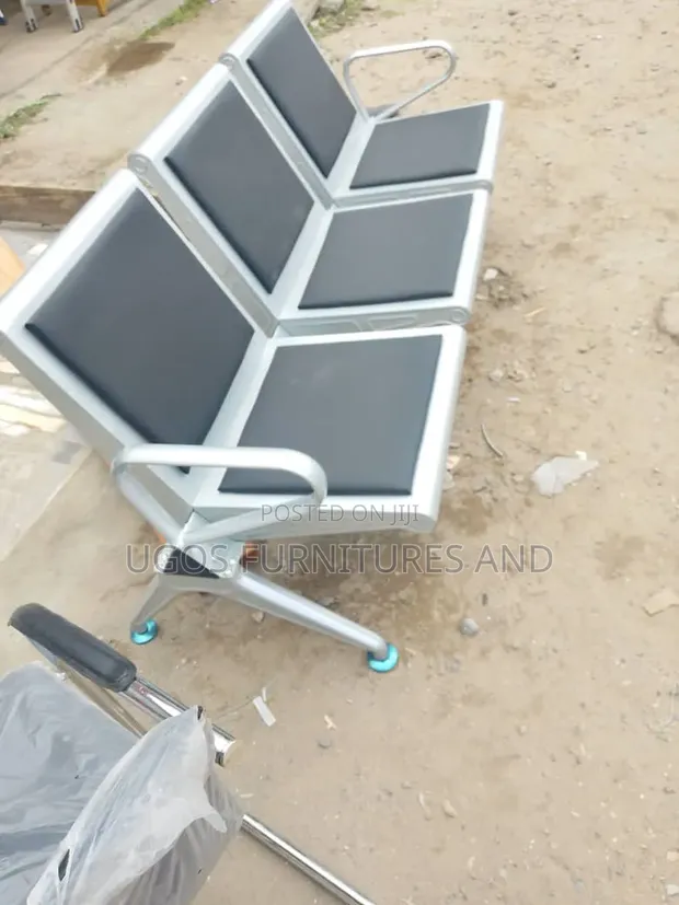 3 Seater Airport Chair - Brand New - 1