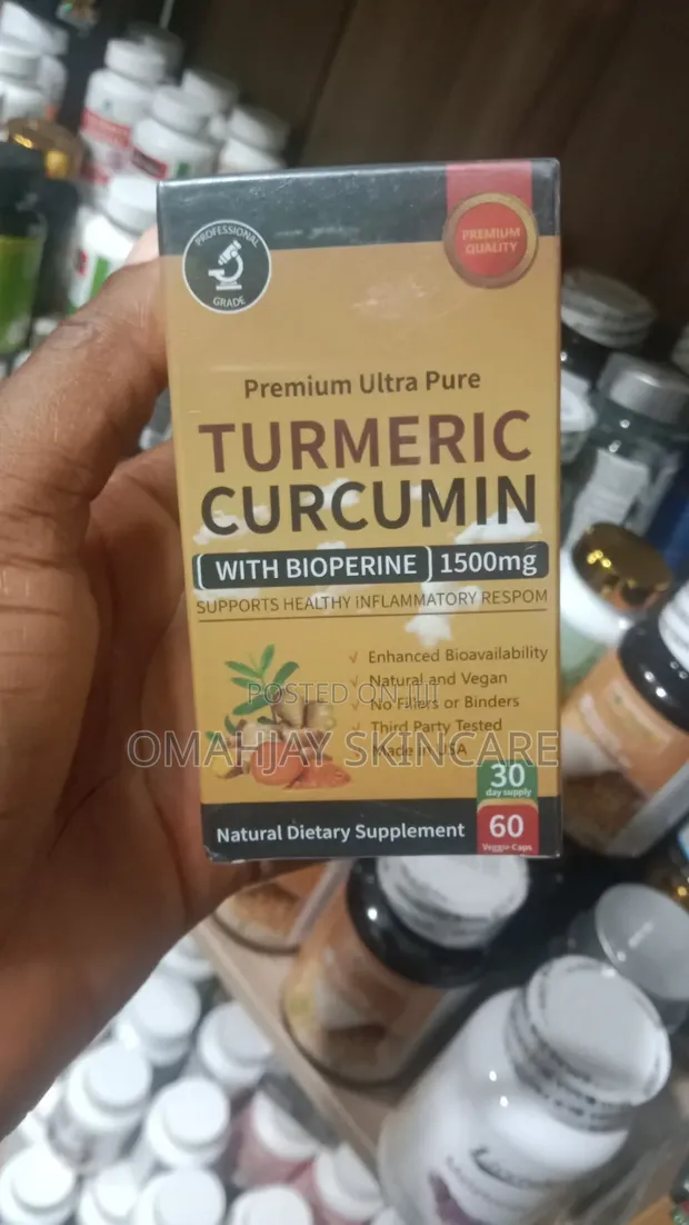 Turmeric Curcumin Capsules - 1