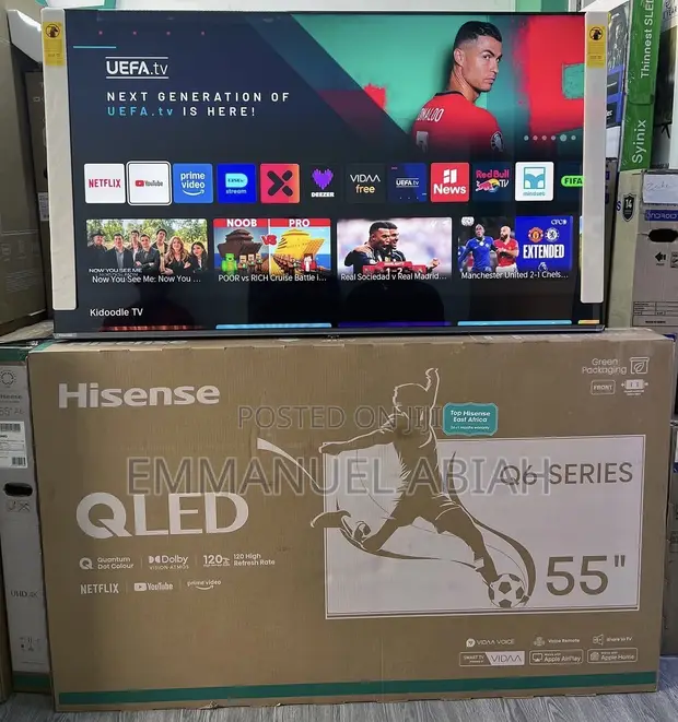 Hisense 55" QLED 4K Smart TV - 1