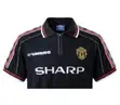 Manchester United 1998/99 Retro Concept Jersey - Black - 3