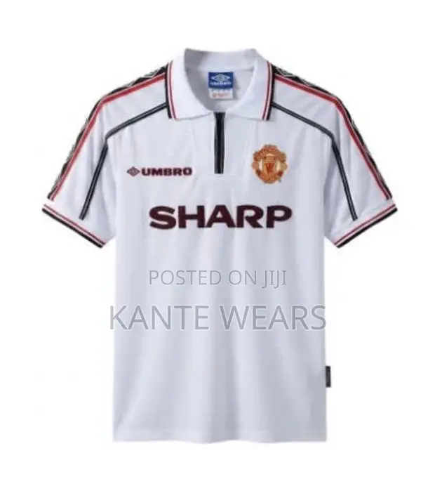 Manchester United 1998/99 Retro Concept Jersey - White - 1