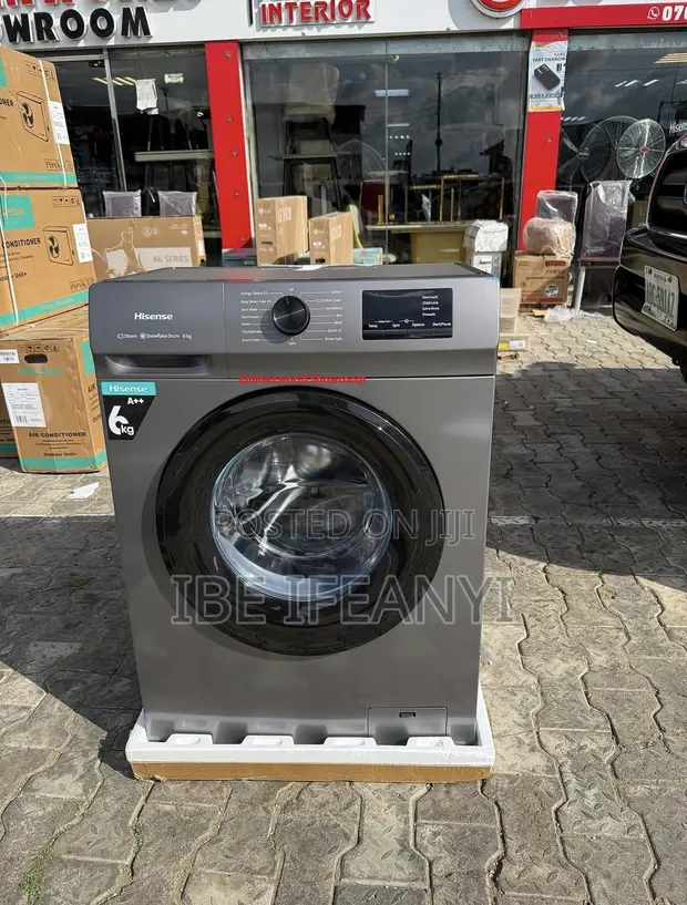Hisense 6KG Front Load Washing Machine (WF1I6022BK) - 1