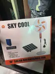 Sky Cool Solar Rechargeable Fan - 1