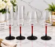 Champagne Flute Glasses - 6 Piece Set - 4
