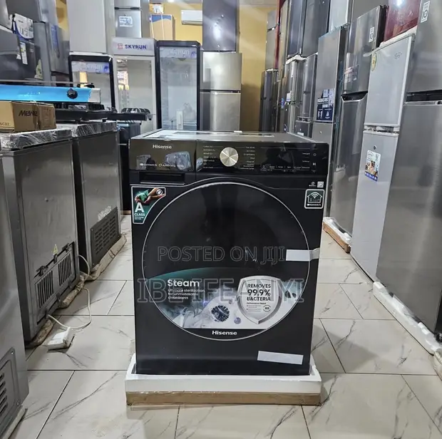 Hisense 12/8kg Front Load Wash Dry Washing Machine (WD5I1245BB) - 1
