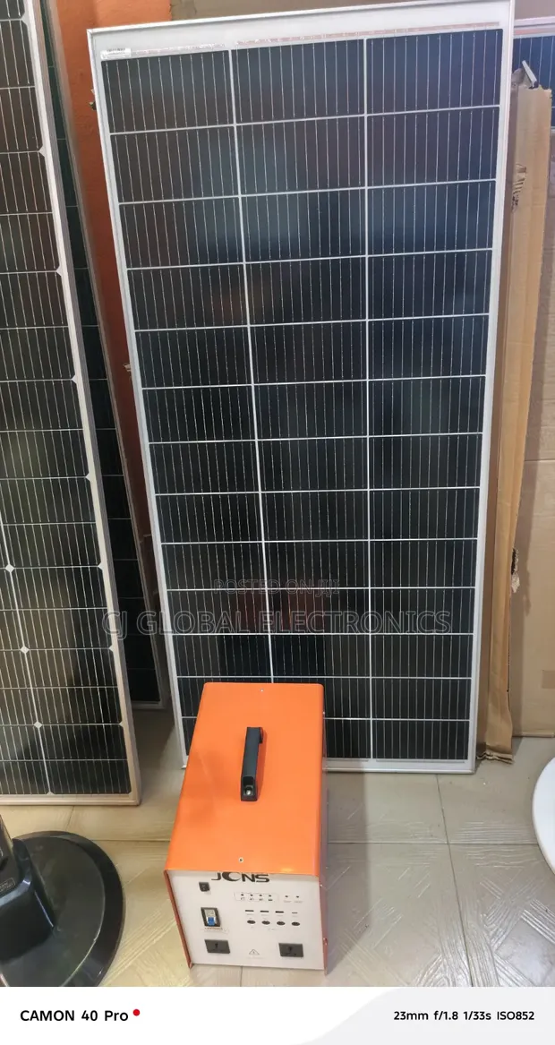 Sabon JCNS 1000W Solar Generator da 200W Panel - 1
