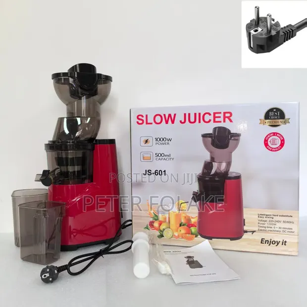 Brand New Sliver Crest Slow Juicer - Red - 1