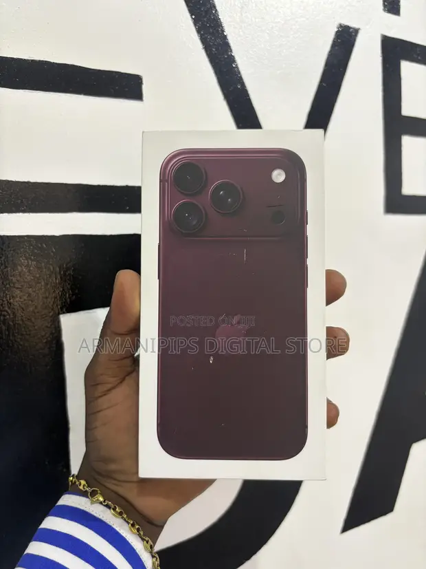 New Apple iPhone 18 Pro 512GB Burgundy - 1