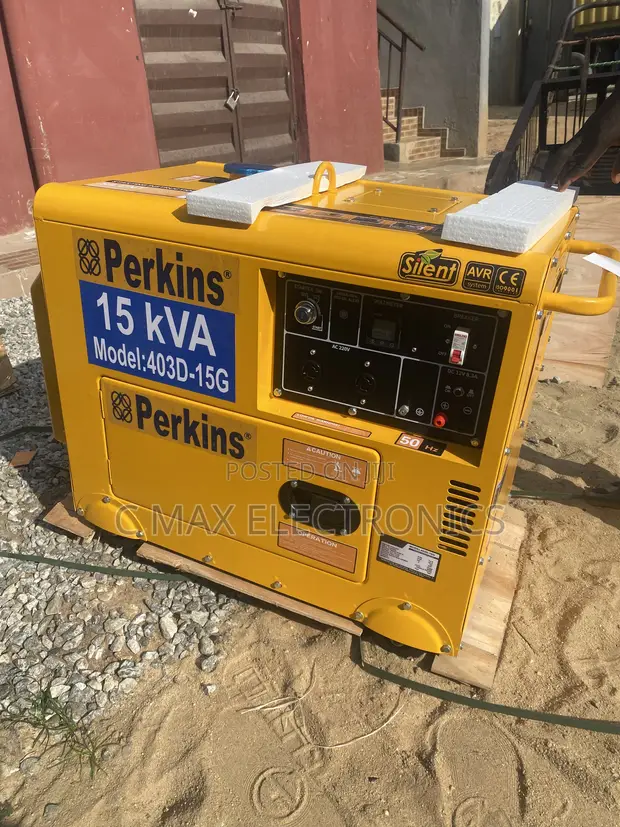 Perkins 15KVA Soundproof Diesel Generator - 1