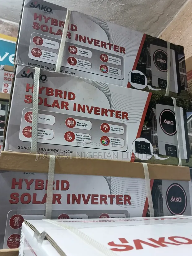 Brand New Sako 6.5kva 48V Hybrid Solar Inverter - 1