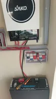 4.2kva Sako Hybrid Inverter, 2.5kwh Cworth Lithium Battery, 4x 650w Panels - 2
