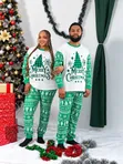Green Tree Family Christmas Pyjamas - 4