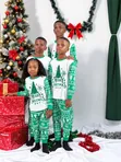 Green Tree Family Christmas Pyjamas - 5
