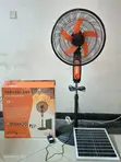 Solar and Rechargeable Fan - 16 Inch, 25W - 2