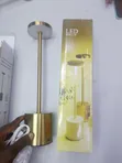 Rechargeable Gold Cylindrical LED Table Lamp - 2