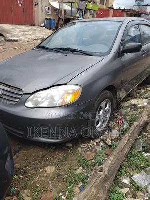 2003 Toyota Corolla Gray