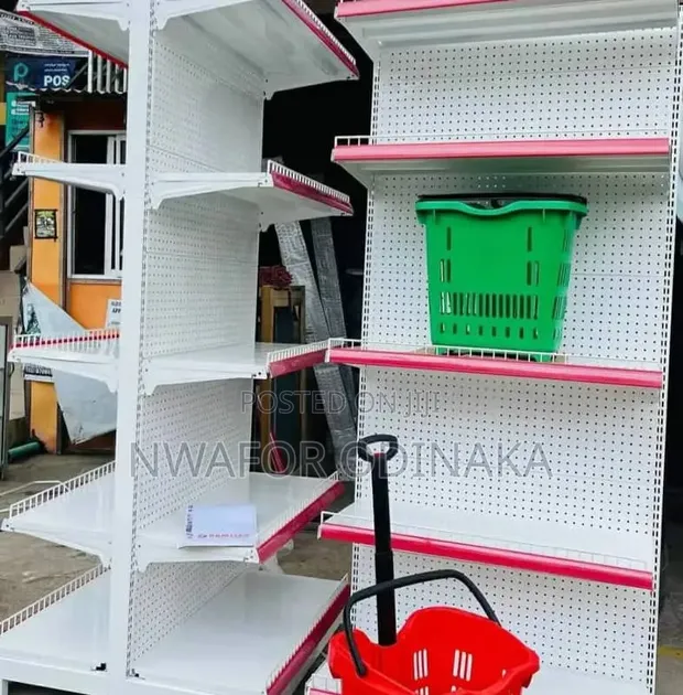 Supermarket Gondola Display Shelf - Brand New - 1