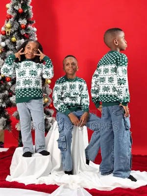 Green Family Christmas Sweater/Cardigan
