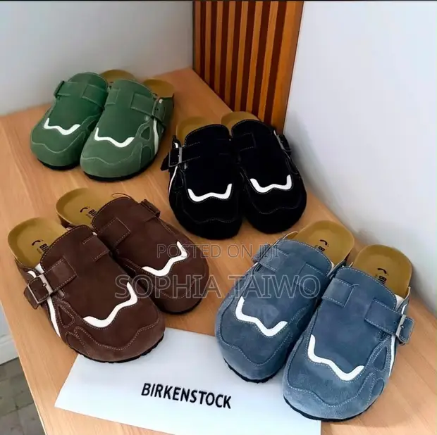 Takalmi Rabin Yara Maza Na Birkenstock Na Suede - 1