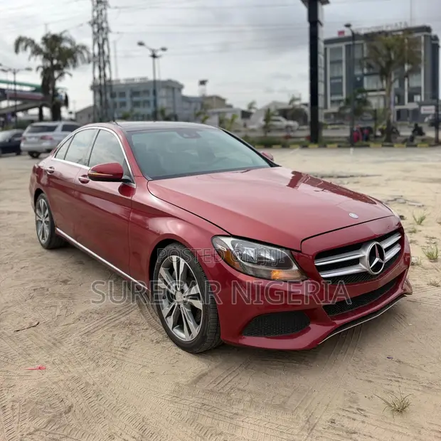 2016 Mercedes-Benz C300 Red - 1