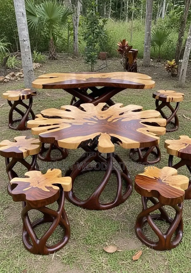 Craftsman Mahogany Meeting Table - 1