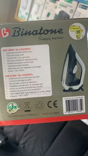Binatone Non-Stick Dry Iron