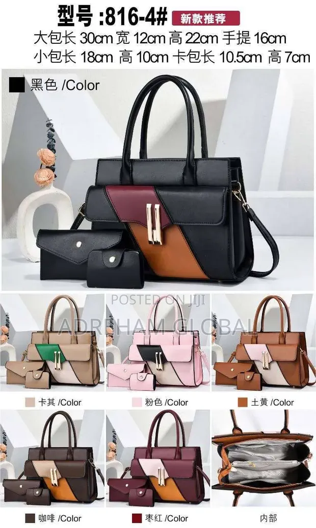Patch 3-in-1 Big Handbag - 1