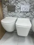 Ideal White England Conceal Wall Hung WC - 2