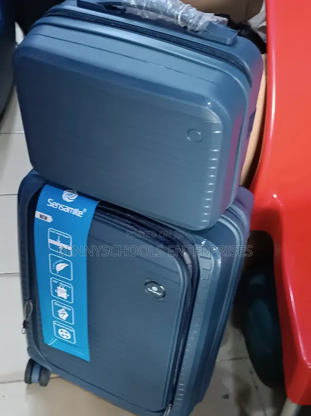 Sensamite Rubber Luggage Box with Laptop Space and Bottle Holder - 1