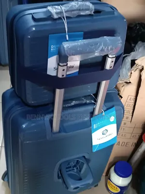 Sensamite Rubber Luggage Box with Laptop Space and Bottle Holder