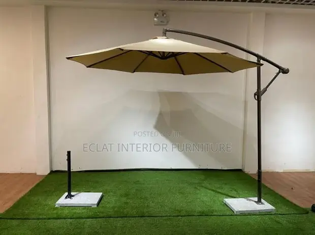 Brand New Garden Sun Umbrella - Brown - 1