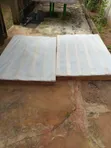4x6 Black Bed Frame (Queen Size) - 4