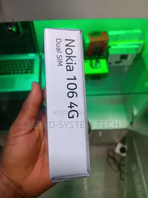 New Nokia 106 4G Black
