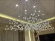 Luxury Raw Crystal Rock Waterfall Chandelier - 2