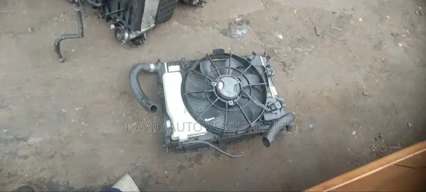 Hyundai Accent 2013 Radiator Fan and AC Condenser - 1