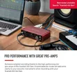 Focusrite Scarlett 4i4 3rd Gen USB Audio Interface - 2