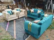 Set of Chairs with Pillows - 2