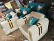 Set of Chairs with Pillows - 4