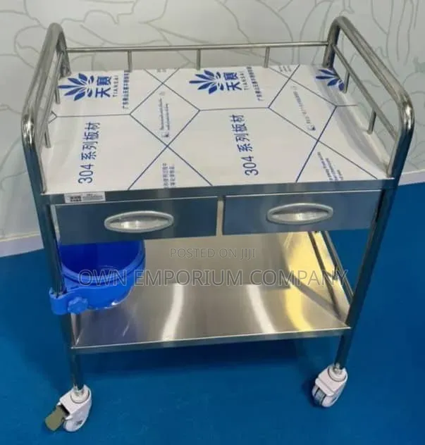 Instrument Trolley - 2 Draw, 2 Layer - 1