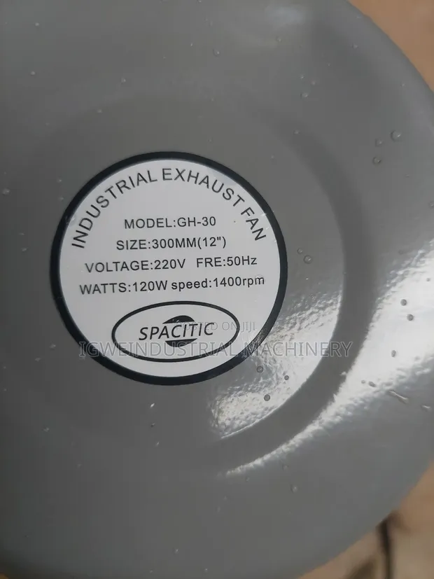 Industrial Exhaust Fan - Brand New - 1