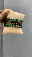 Luxury Beaded Bracelet Set - Green - 2