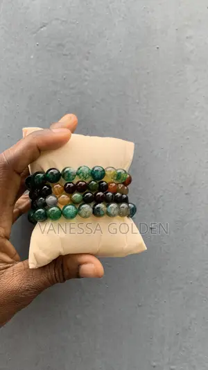 Luxury Beaded Bracelet Set - Green