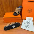 Hermes Kazimir Sandal - Black Rubber Sole - 2