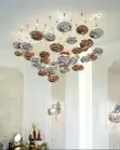 Luxury Metallic Chandelier (20-Piece Set) - 1