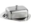 Stainless Steel Butter Dish with Lid - 1