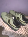 Nike Green Canvas Sneakers - Girman 45 - 1