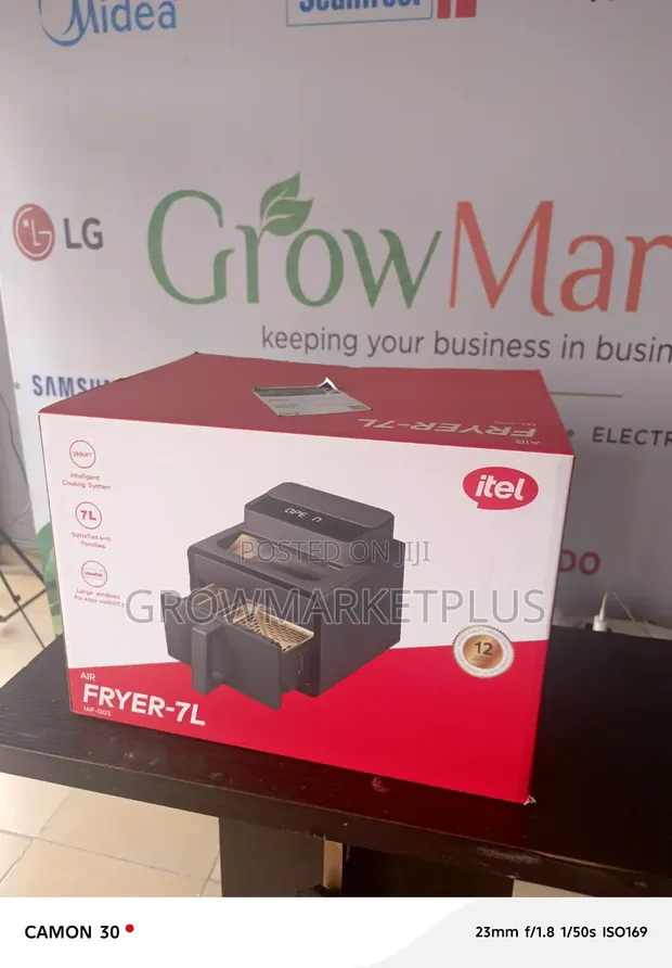 Itel 7L Air Fryer - Brand New - 1