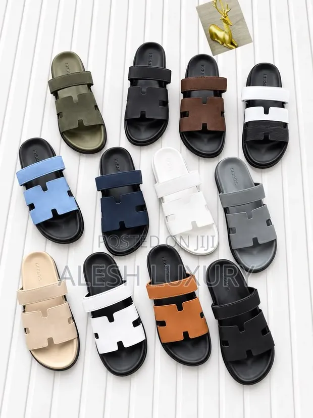 Sabon Hermes Chypre Sandals - Girman 39-46 Akwai a Launuka 12 - 1