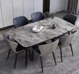 Marble Dining Table Set - 4 Seater - 1